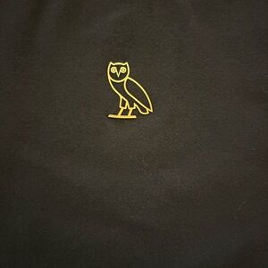 OVO Midnight Black Short Sleeve Tee Fits Like A XL